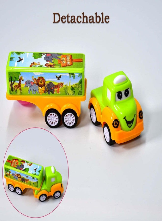Drumstone (𝟏𝟔 𝐘𝐄𝐀𝐑 𝐖𝐀𝐑𝐑𝐀𝐍𝐓𝐘) Kids Safari Animal Toy Truck - Educational Pull-Along Vehicle with Safari Animals, Fun Learning Toy for Toddlers & Preschoolers, Durable & Safe Play - Image 4